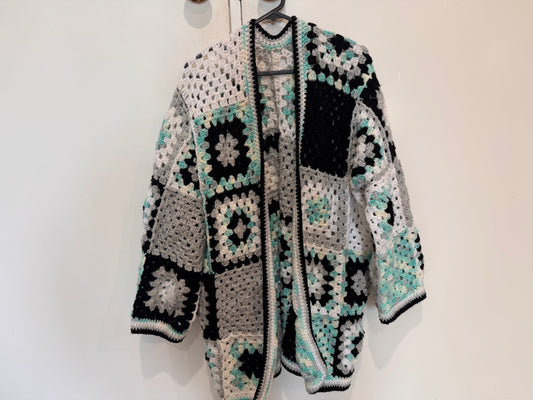 Handmade crochet cardigan #crochet #knitwear
