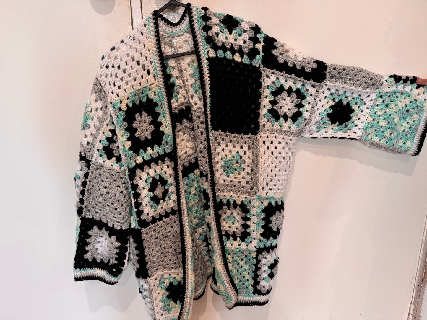 Handmade crochet cardigan #crochet #knitwear
